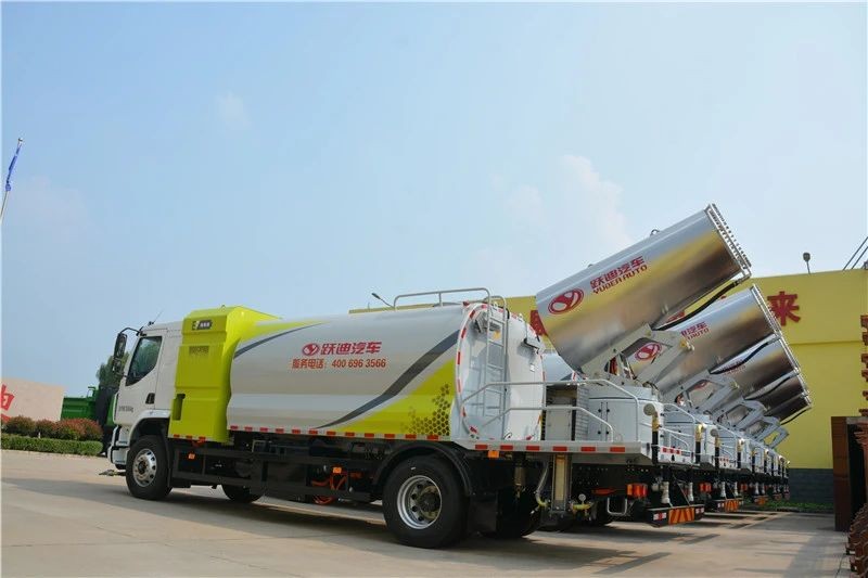 点赞丨跃迪新能源多功能抑尘车