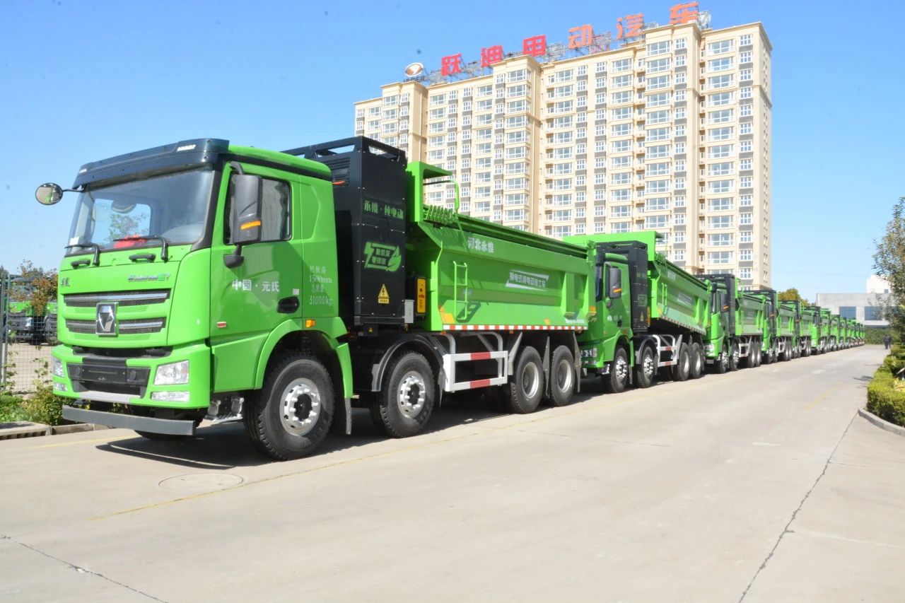 【热销爆款】跃迪纯电动换电式渣土车